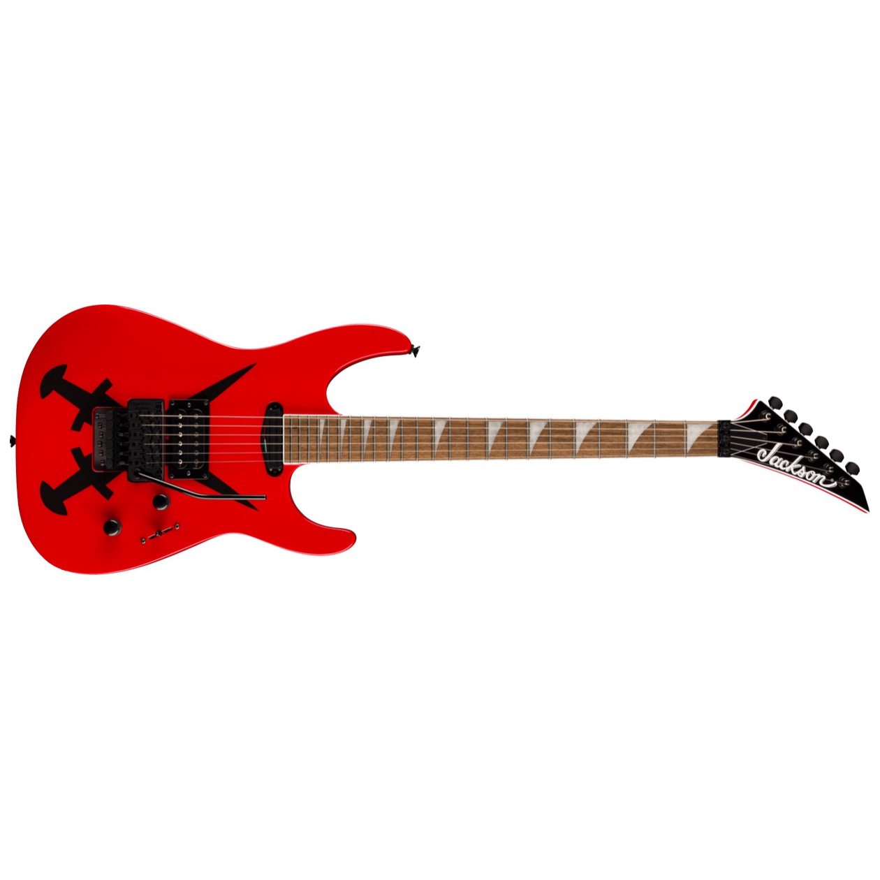Jackson Limited Edition X Series Soloist SL1A DX, Red Cross Daggers Model 2919974500 Elektrische Gitaar