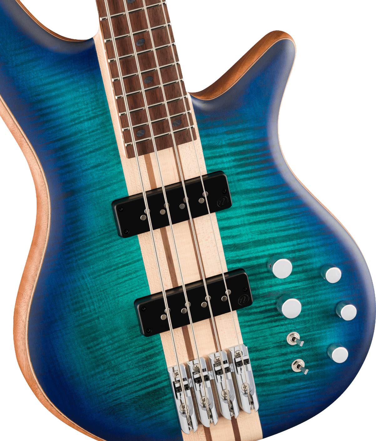 Jackson Pro Series Spectra Bass SBFM IV, Caramelized Jatoba Fingerboard, Chlorine Burst MODEL 2919924551