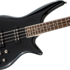 Jackson JS Series Spectra Bass JS3, Laurel Fingerboard, Gloss Black Model 2919904503