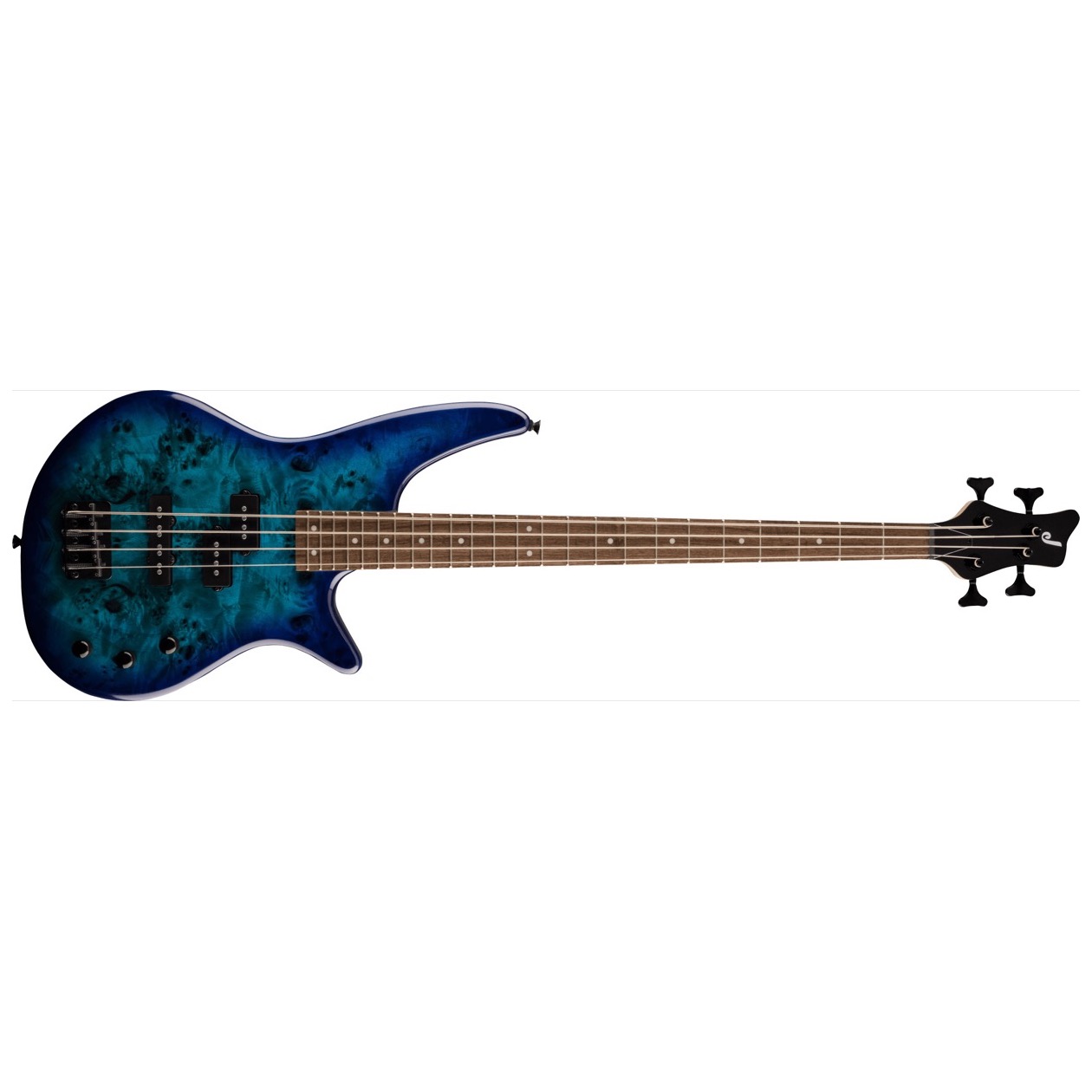Jackson JS Series Spectra Bass JS2P, Laurel Fingerboard, Blue Burst Model 2919004586