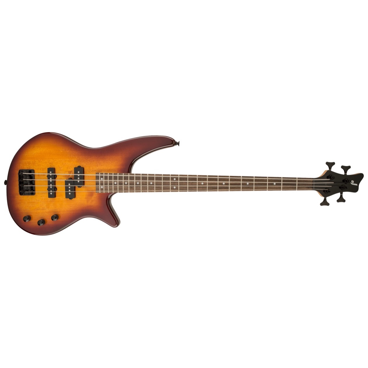 Jackson JS Series Spectra Bass JS2, Laurel Fingerboard, Tobacco Burst Model 2919004520