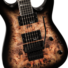 Jackson JS Series Dinky JS32 DKAP, Amaranth Fingerboard, Transparent Black Burst Model 2918824557