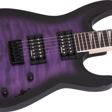 Jackson JS Series Dinky Arch Top JS32Q DKA HT, Amaranth Fingerboard, Transparent Purple Burst Model 2918809592