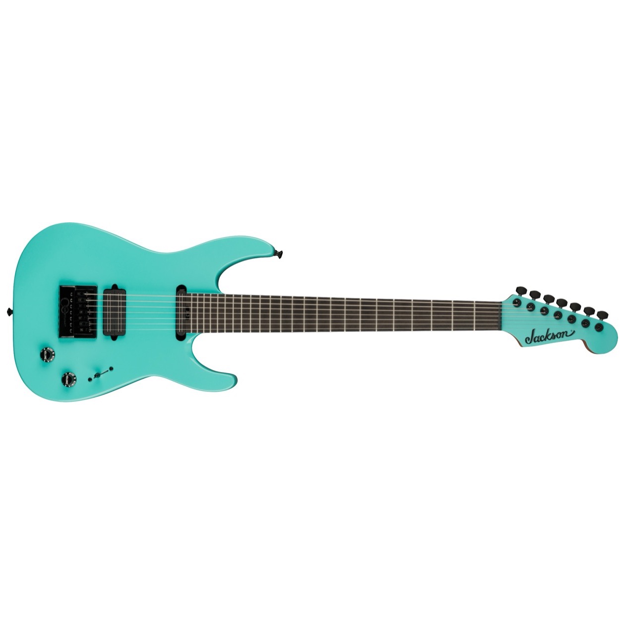 Jackson Pro Series Signature Josh Smith Soloist SL7 ET, Ebony Fingerboard, Aquamarine Model 2917782562 Inclusief Jackson Foam Core Case
