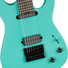 Jackson Pro Series Signature Josh Smith Soloist SL7 ET, Ebony Fingerboard, Aquamarine Model 2917782562 Inclusief Jackson Foam Core Case