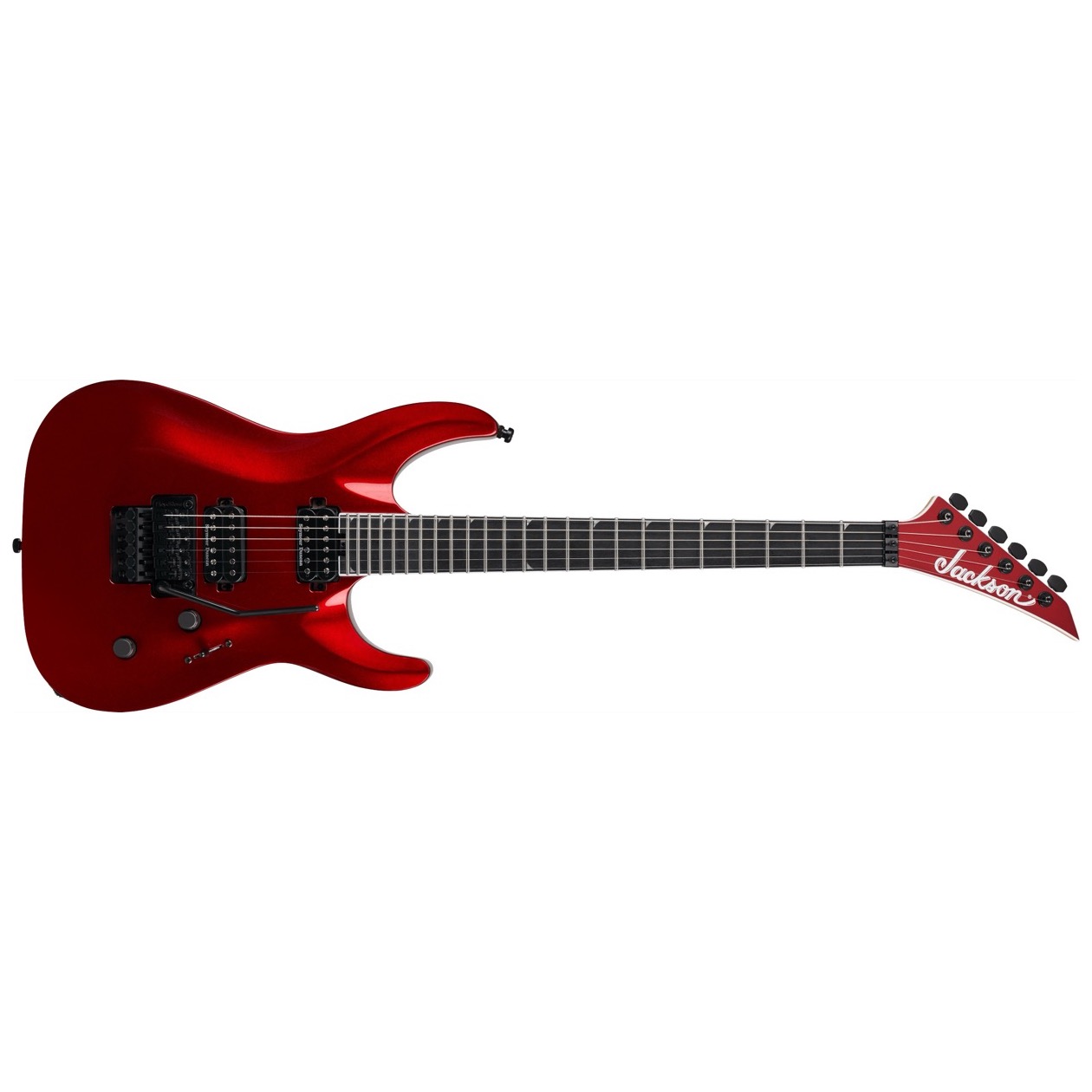 Jackson Pro Plus Series Soloist SLA2, Ebony Fingerboard, Red Crystal Model 2914537574 Inclusief Jackson Gig Bag