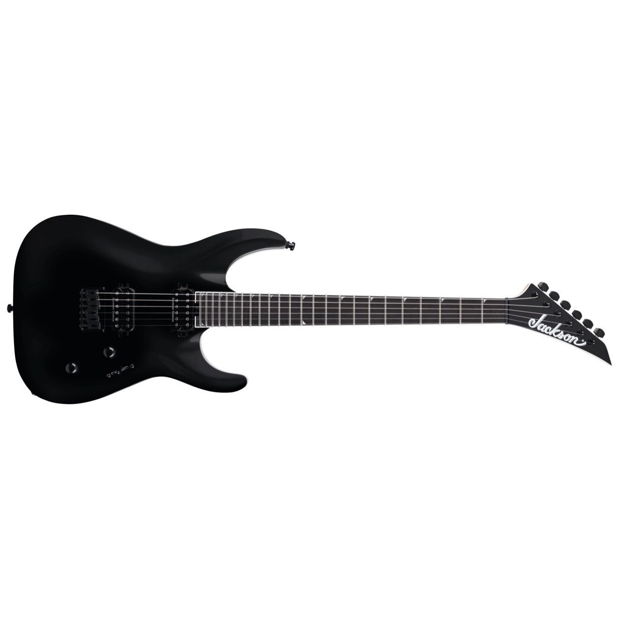 Jackson Pro Plus Series Soloist SLA2 HT, Ebony Fingerboard, Gloss Black Model 2914507503 Inclusief Jackson Gig Bag