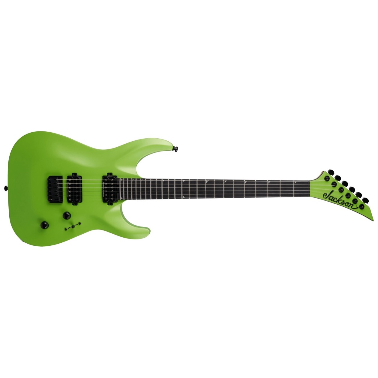 Jackson Pro Plus Series Soloist SLA2 HT, Ebony Fingerboard, Toxic Apple Model 2914507525 Inclusief Jackson Gig Bag