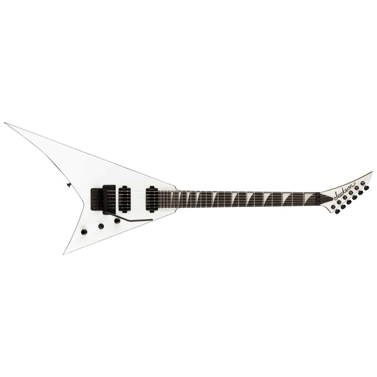 Jackson Pro Plus Series Rhoads RR24, Ebony Fingerboard, Snow White Model 2914445576 Inclusief Jackson Gig Bag