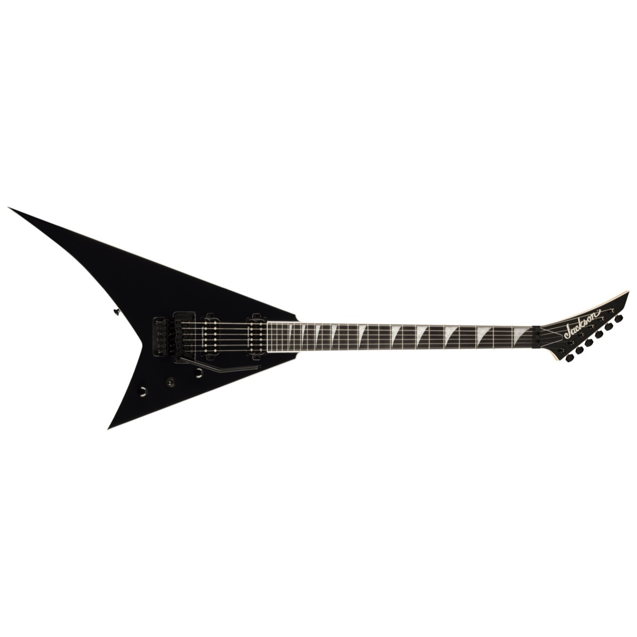 Jackson Pro Plus Series Rhoads RR24, Ebony Fingerboard, Deep Black Model 2914445503 Inclusief Jackson Gig Bag