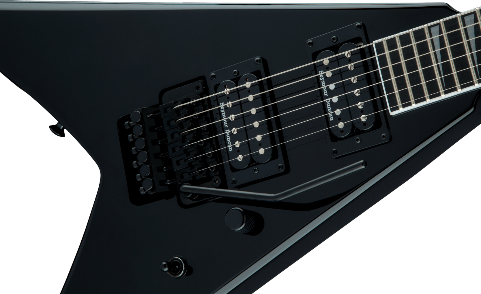 Jackson Pro Series King V KV, Ebony Fingerboard, Gloss Black Model 2914413503