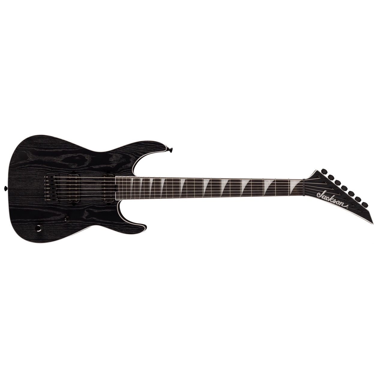 Jackson Pro Series Signature Jeff Loomis Soloist SL7 HT, Ebony Fingerboard, Black Ash 7 Snarig Model 2914247503