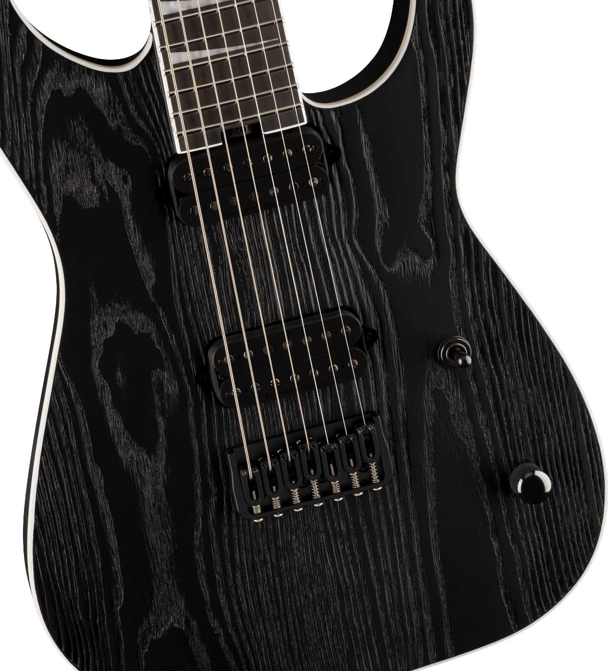 Jackson Pro Series Signature Jeff Loomis Soloist SL7 HT, Ebony Fingerboard, Black Ash 7 Snarig Model 2914247503