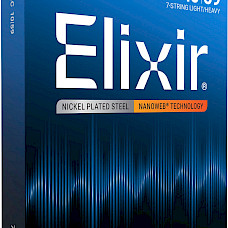 Elixir 12074 Nanoweb Snarenset voor 7 Snarige Elektrische Gitaar Set - Light Heavy 7-String 10-13-17-26-36-46-59