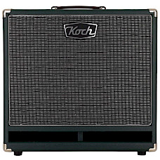 Koch KCC112/GS60 Koch Speaker Cabinet 1 x 12" Speaker 60 Watt, 8 ohms Ported, Green + Silver Cloth
