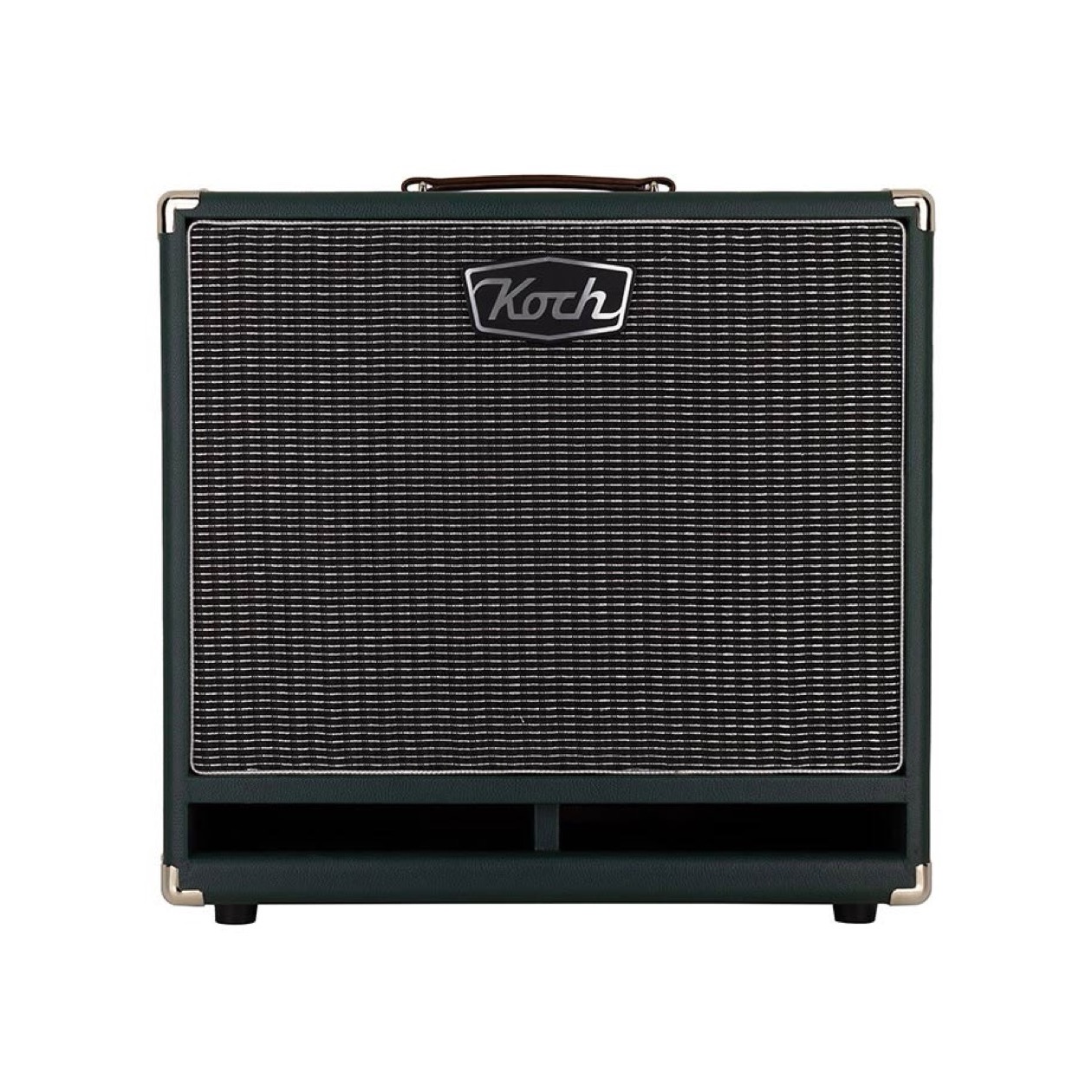 Koch KCC112/GS60 Koch Speaker Cabinet 1 x 12" Speaker 60 Watt, 8 ohms Ported, Green + Silver Cloth