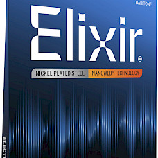 Elixir 12302 Nanoweb Snarenset voor Baritone Elektrische Gitaar Set - Bariton 12-16-22-38-52-68