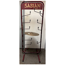 Sabian Bekkenstandaard (rek) voor 12 Cymbals winkel displaystanddaard voor professioneel gebruik Inclusief gratis verzending