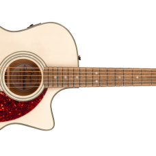 Fender California Deluxe Newporter CE, Walnut Fingerboard, White Blonde Model 0974690501 Met Fishman CD-1 Electronics