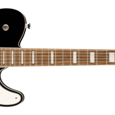 Squier Paranormal Troublemaker Telecaster Deluxe Bigsby, Laurel Fingerboard, Parchment Pickguard, Black Model 0377065506