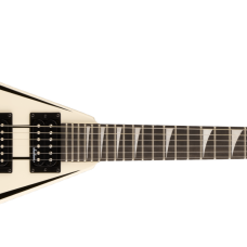 Jackson JS Series RR Minion JS1XM, Amaranth Fingerboard, Snow White with Black Pin Stripes Model 2913335541