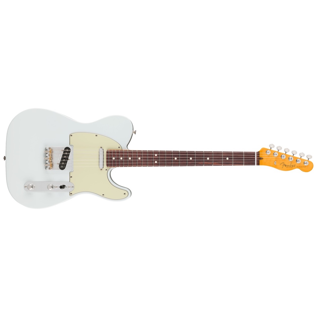 Fender Limited Edition American Professional Classic Telecaster featuring the Fender Silent System, Rosewood Fingerboard, Sonic Blue Model 0175040372 Inclusief Fender DeLuxe Gig Bag
