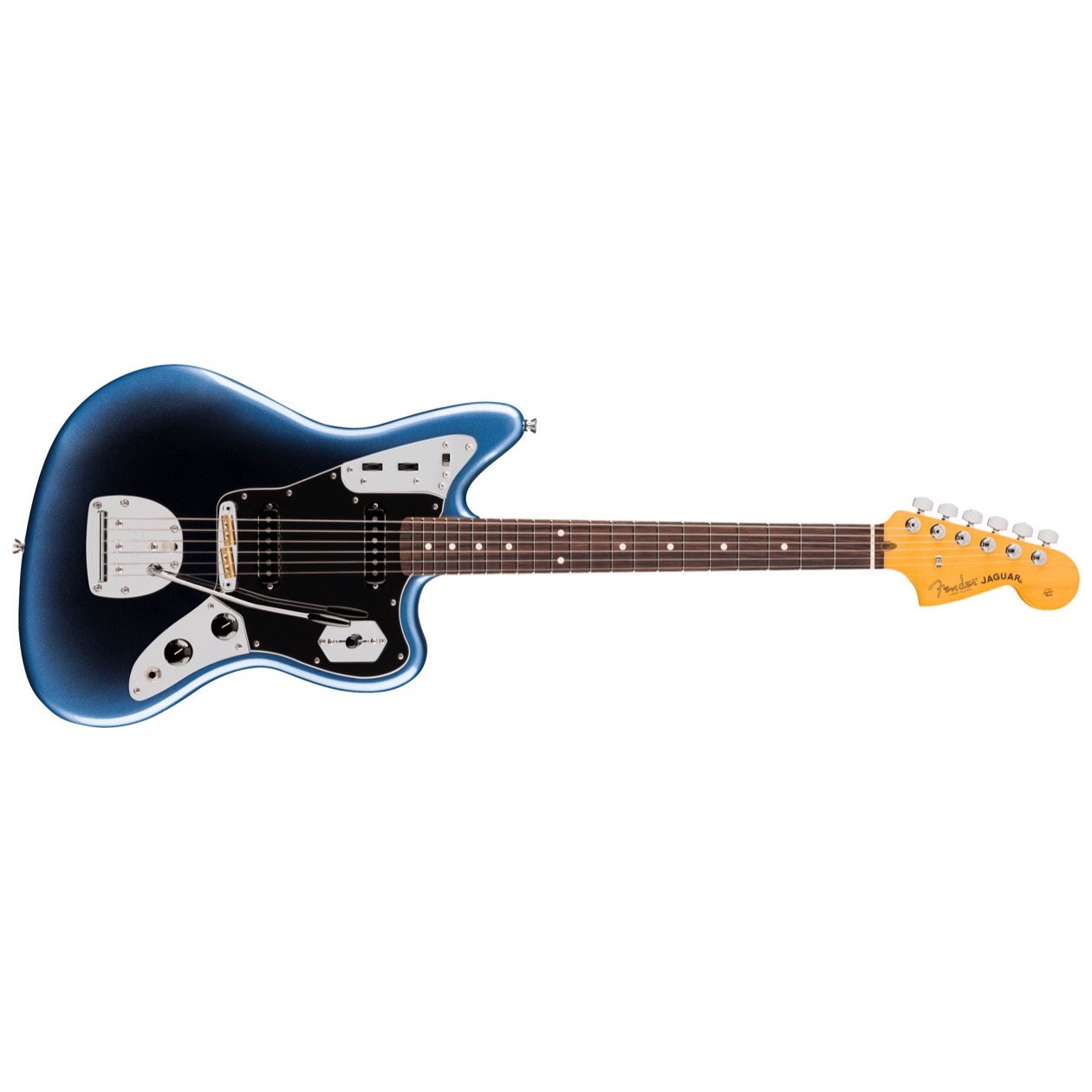 Fender American Professional Jaguar, Rosewood Fingerboard, Dark Night Model 0111820761 Inclusief Fender Deluxe Molded Hardshell Case