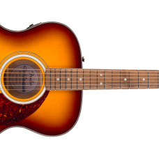 Fender California Deluxe Monterey E, Walnut Fingerboard, Honey Sunburst Model 0974650542 Solid Top Electro Akoestische Western Gitaar