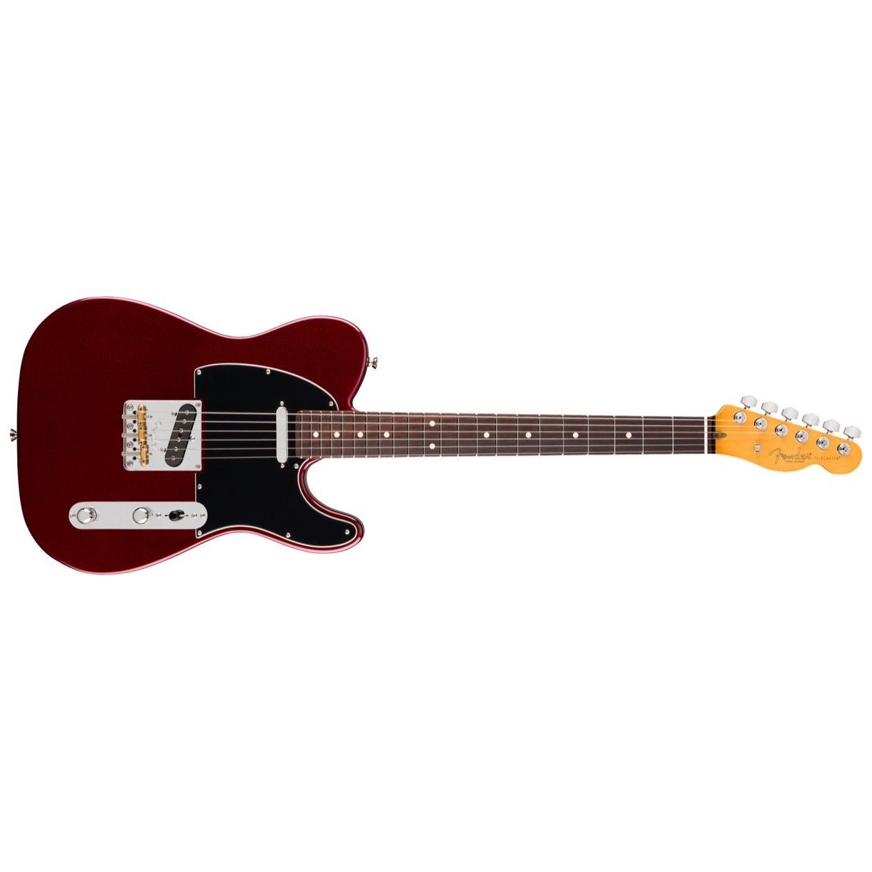 Fender American Professional Telecaster, Rosewood Fingerboard, Oxblood Model 0111140730 Inclusief Fender Deluxe Molded Hardshell Case