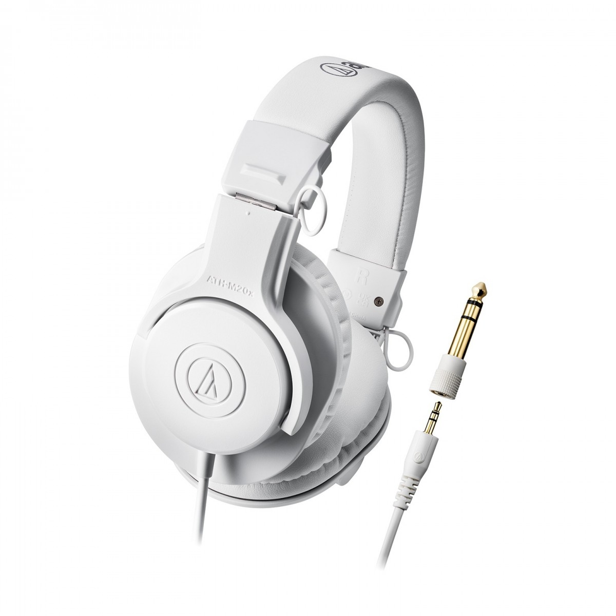 Audio-Technica ATH M20 x Wit / ATH-M20x Wit Professionele Monitor Hoofdtelefoon in heel mooi wit
