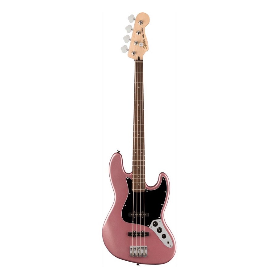Fender Squier Affinity Series 2021 ™ Jazz Bass ®,Laurel Fingerboard, Black Pickguard, Burgundy Mist Elektrische Bas Gitaar