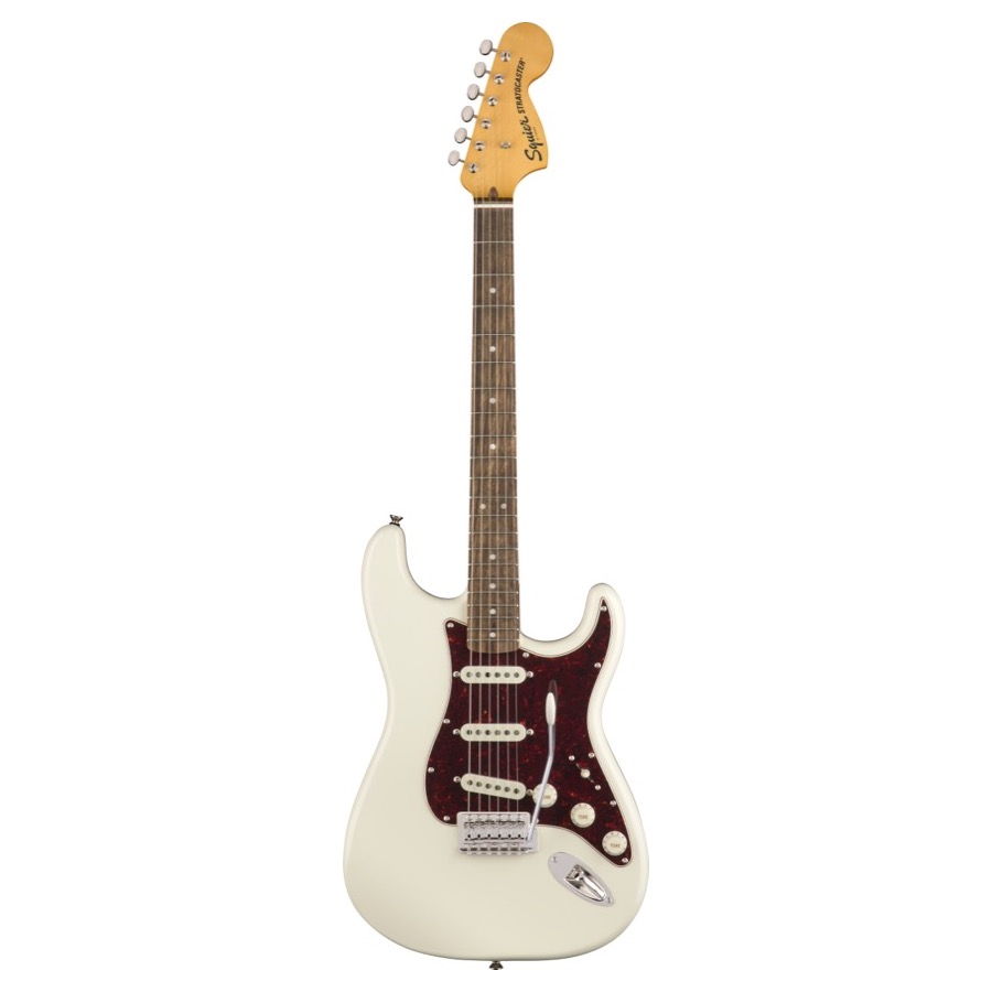 Fender Squier Classic Vibe '70s Stratocaster ® Laurel Fingerboard, Olympic White Elektrische Gitaar