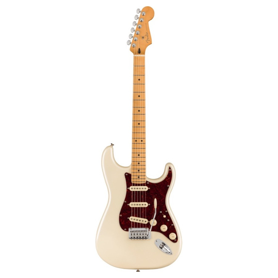 Fender Player Plus Stratocaster, Maple Fingerboard, Olympic Pearl inclusief Fender Gig Bag SUPERPRIJS !
