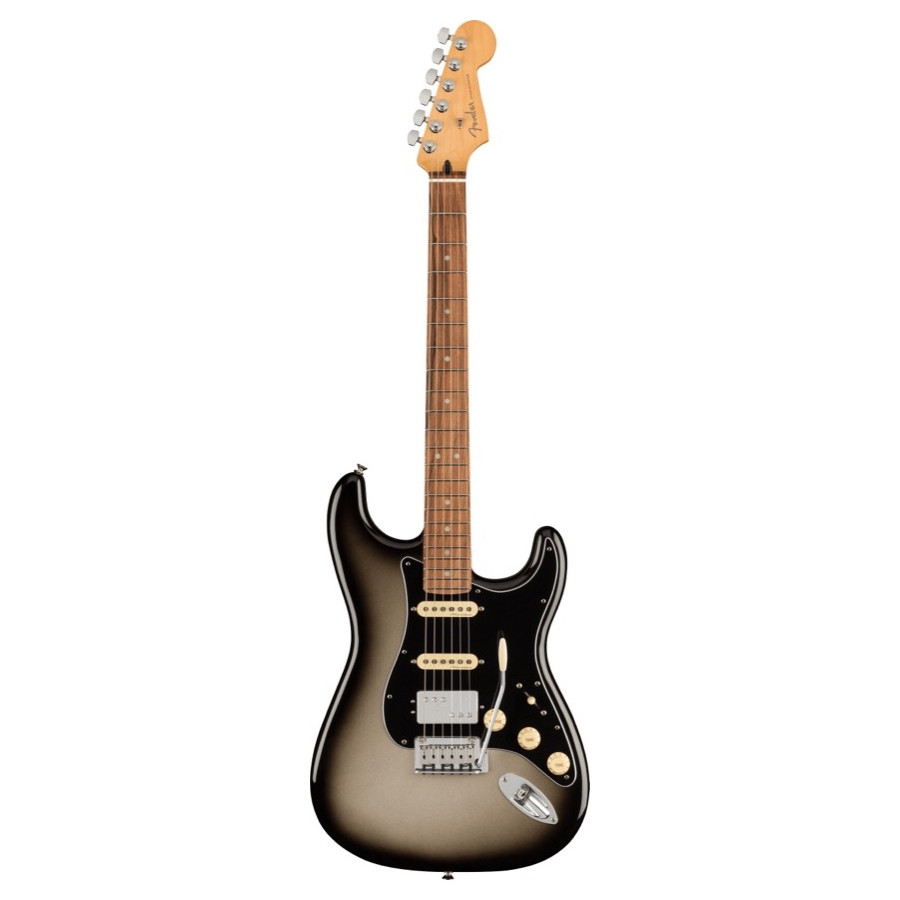 Fender Player Plus Stratocaster ® HSS, Pau Ferro Fingerboard, Silverburst inclusief Fender Gig Bag SUPERPRIJS !