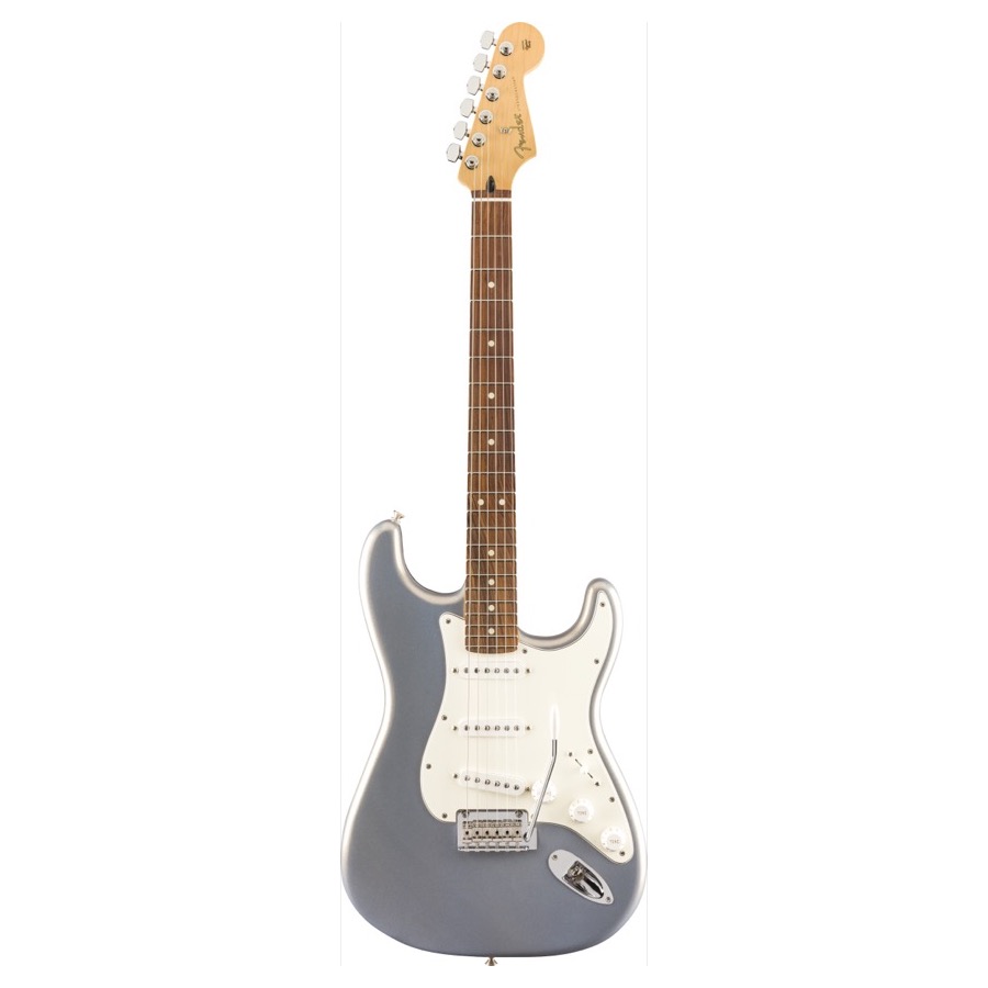 Fender Player Stratocaster, Pau Ferro Fingerboard, Silver Elektrische Gitaar