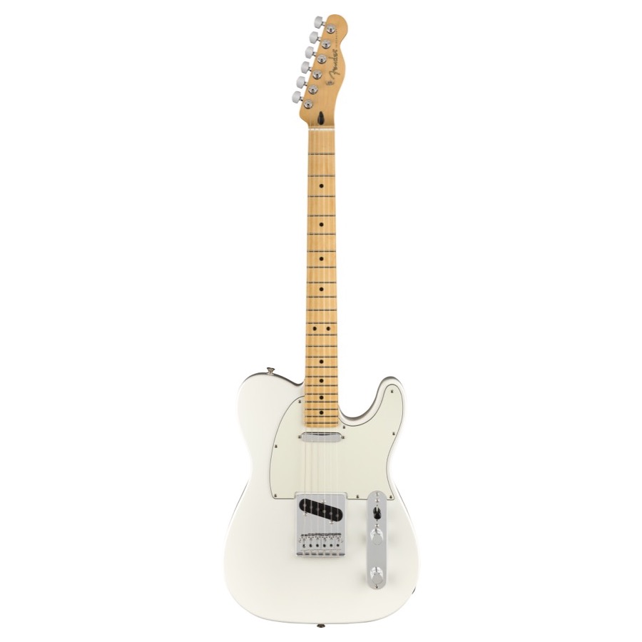 Fender Player Telecaster, Maple Fingerboard, Polar White Elektrische Gitaar