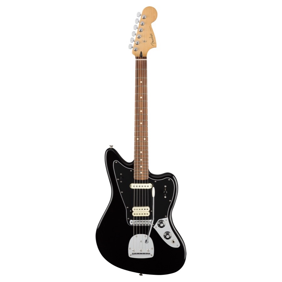 Fender Player Jaguar, Pau Ferro Fingerboard, Black Elektrische Gitaar