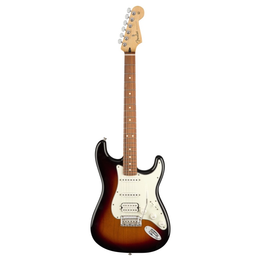 Fender Player Stratocaster HSS, Pau Ferro Fingerboard, 3-Color Sunburst SUPERPRIJS !