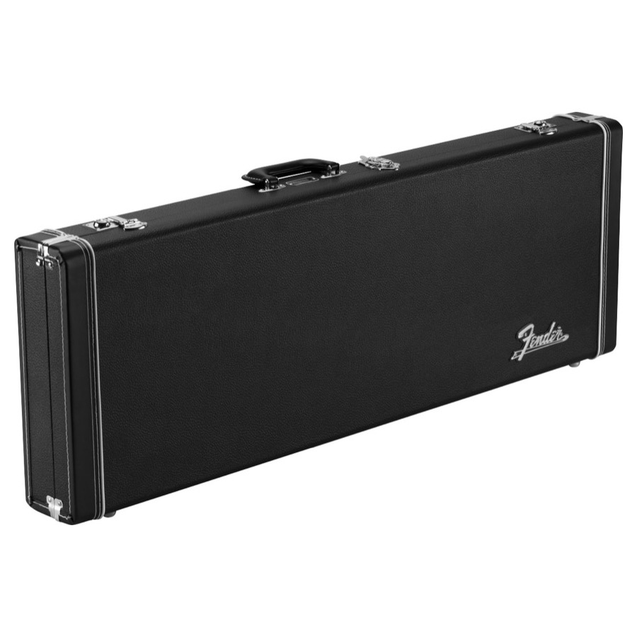 Fender Classic Series Wood Case - Strat ®/Tele ®, Black Gitaar Koffer